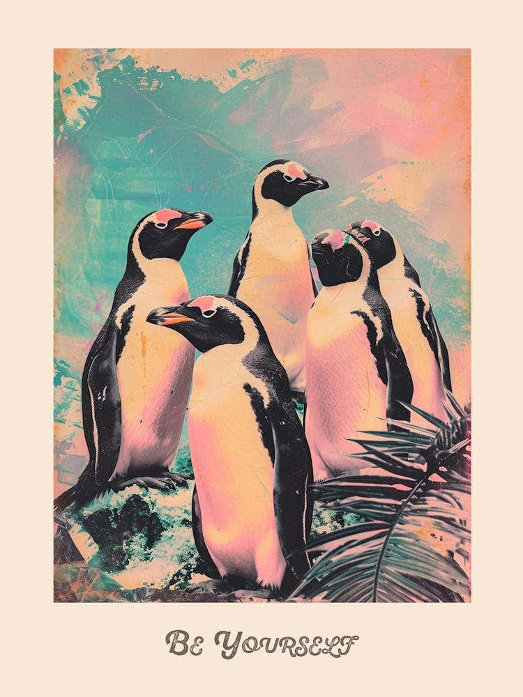 Be Yourself Penguin Poster 1