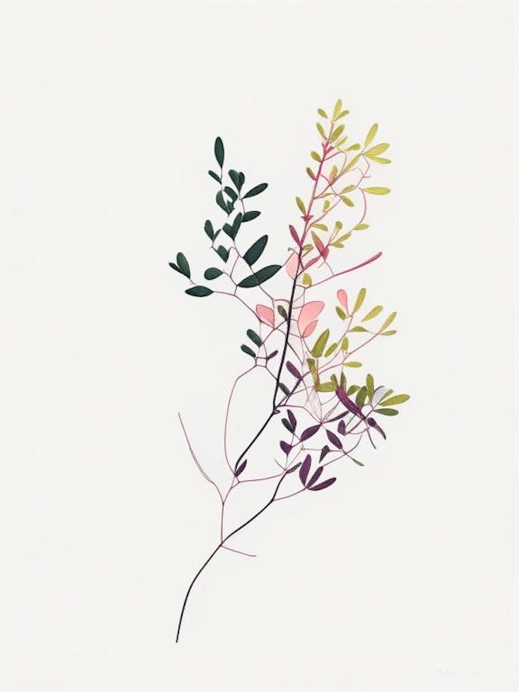 Thyme Leaf Abstract 2