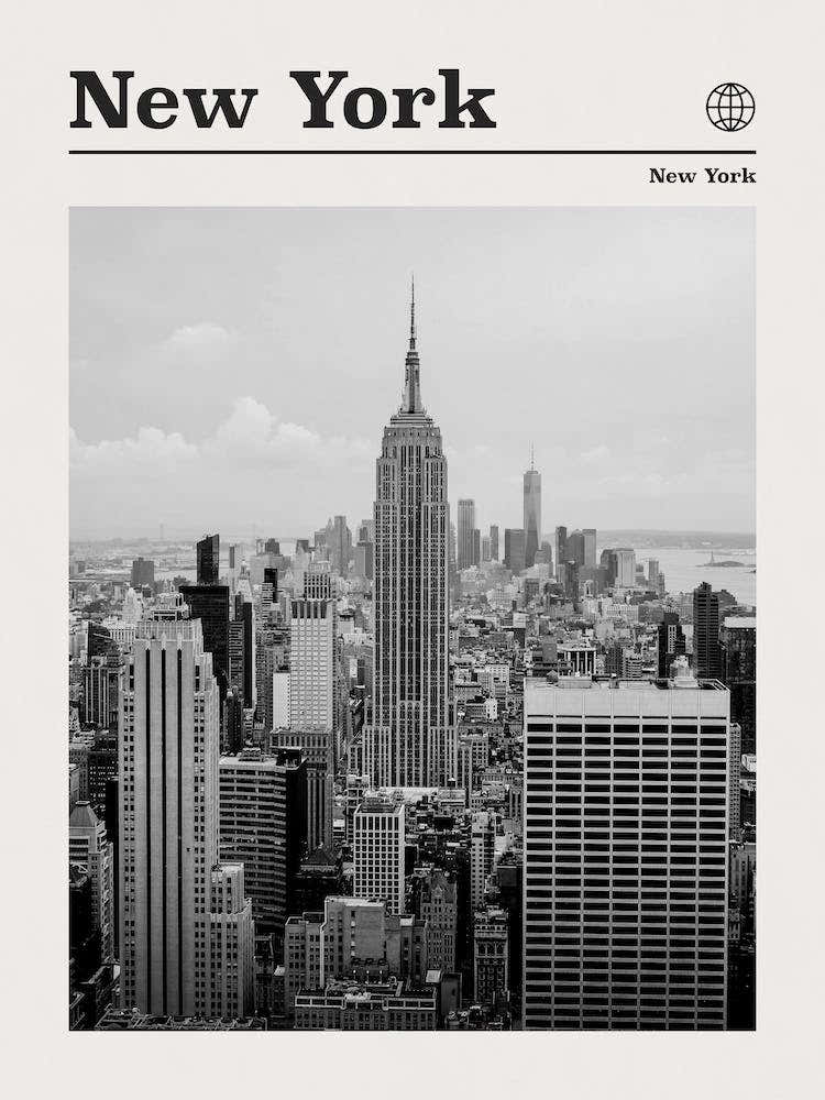 New York City Black And White