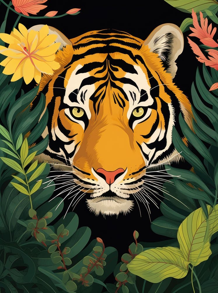 Tiger In The Jungle 26