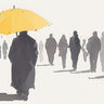 Contemplative Watercolor Art Prints