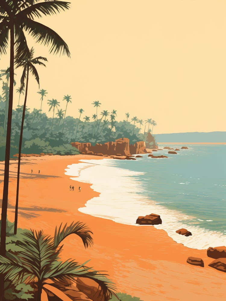 Baga Beach Goa India Golden Tones 3