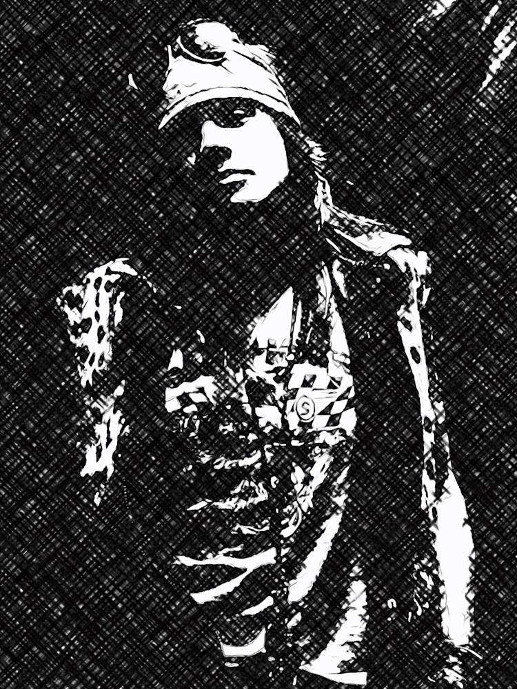 Black And White Drawing