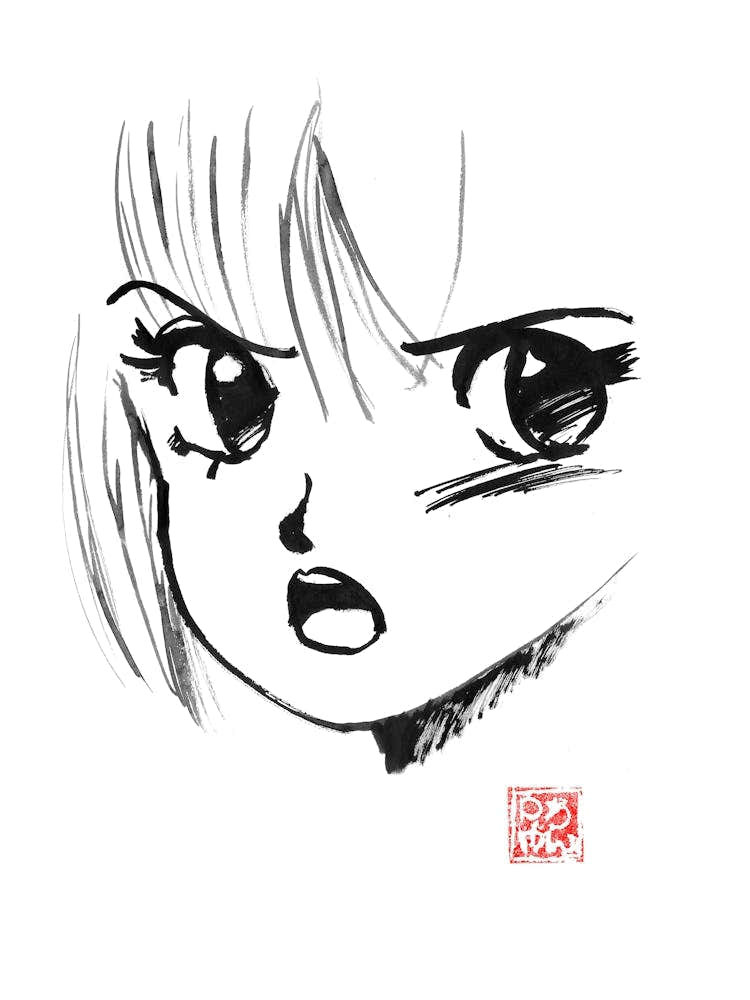 Manga Face 80 S