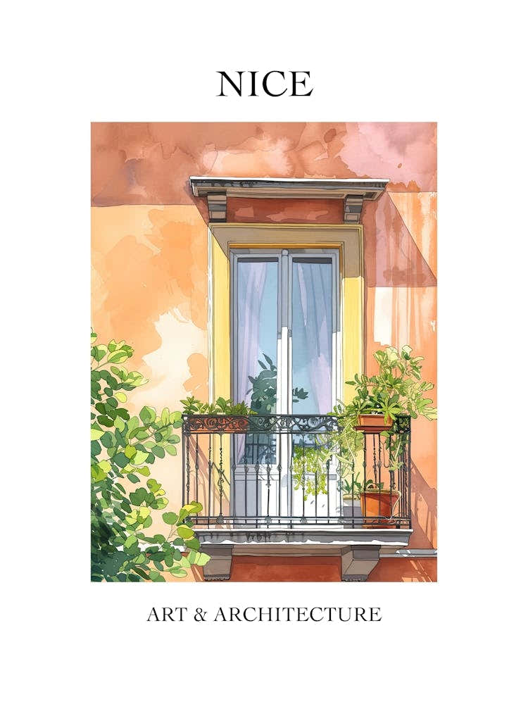 Nice Travel And Architecture Poster 3