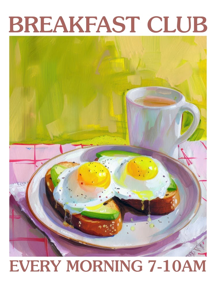 Breakfast Club Poached Eggs 4