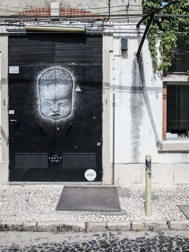 Artwork in LX factory, Lisbon