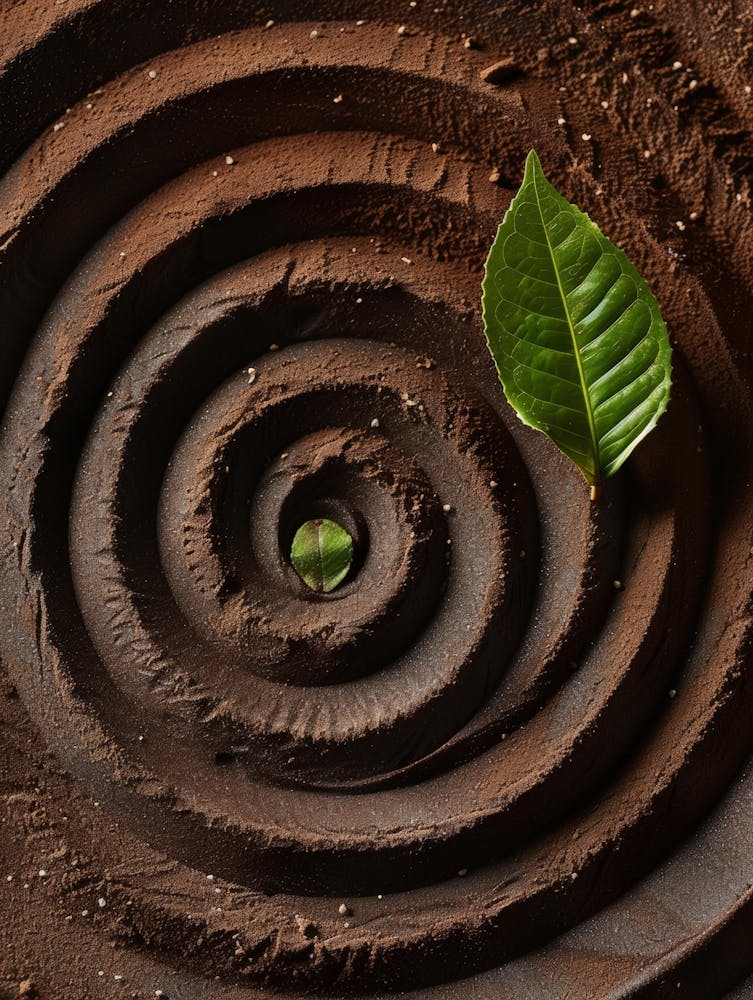 Spirals In The Sand