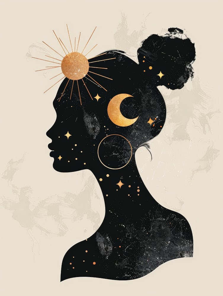 Silhouette Of A Woman 39