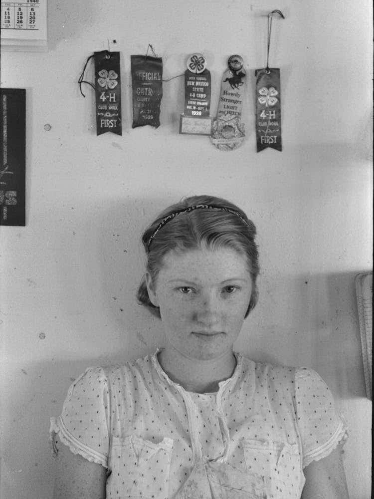 Lois Stagg Who With Her Husband Rents And Runs The Cafe,Both She And Her Husband Came To New Mexico With Th