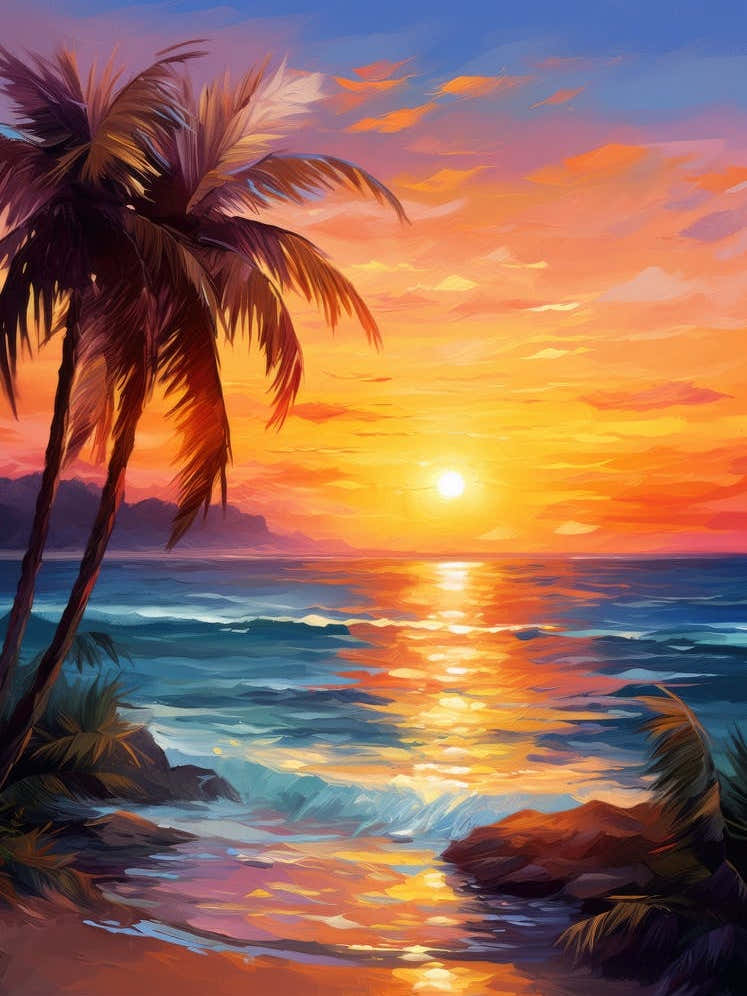 Sunset At The Beach 5