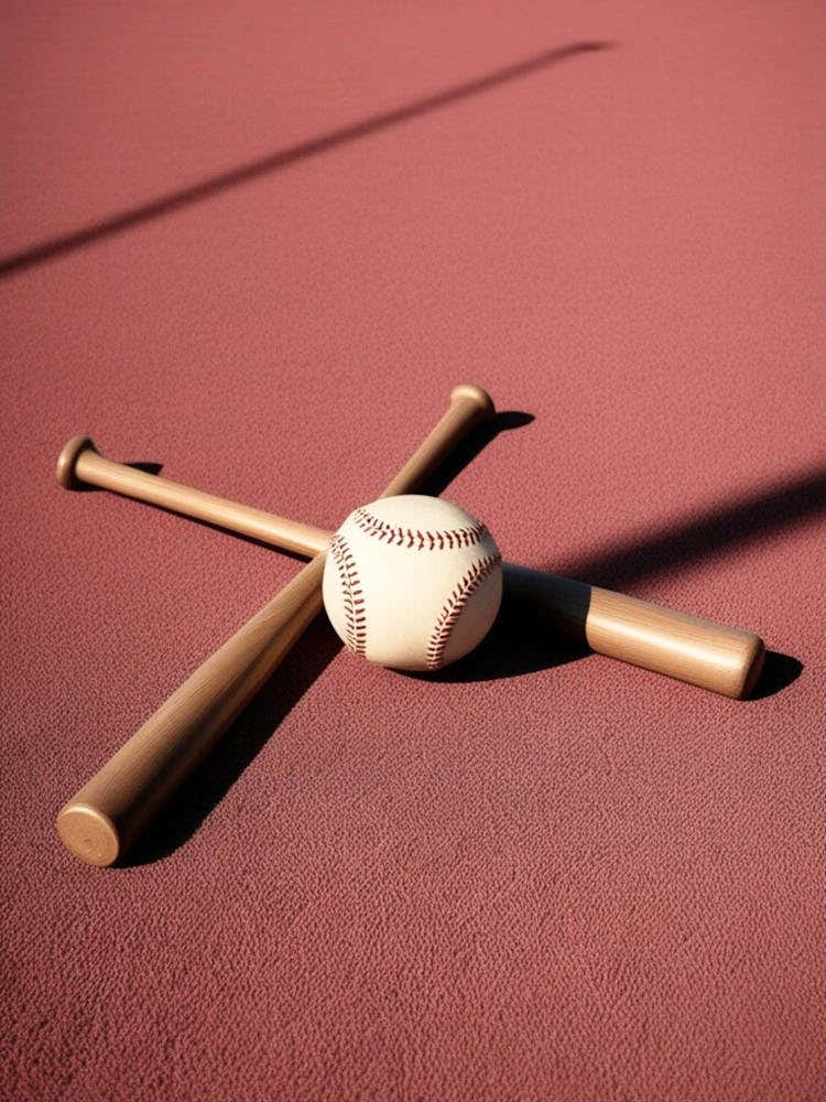Baseball Bat And Ball 1