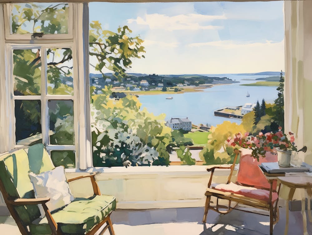 The Old Days At The Window - expressionism 1