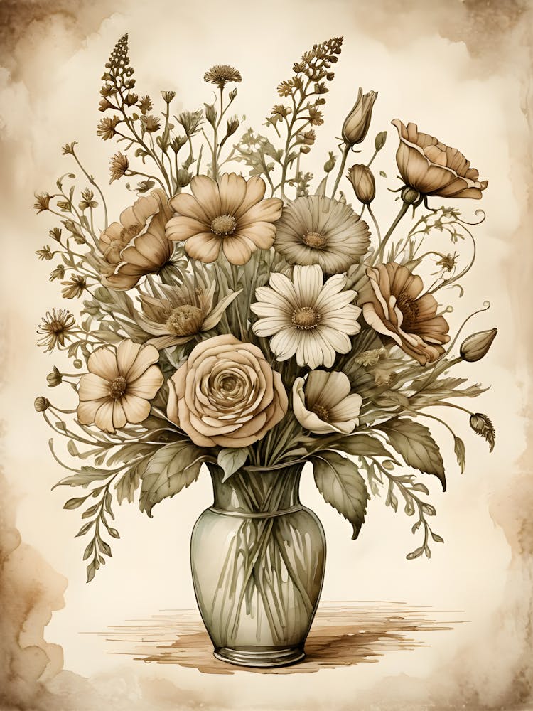 Flowers In A Vase 90
