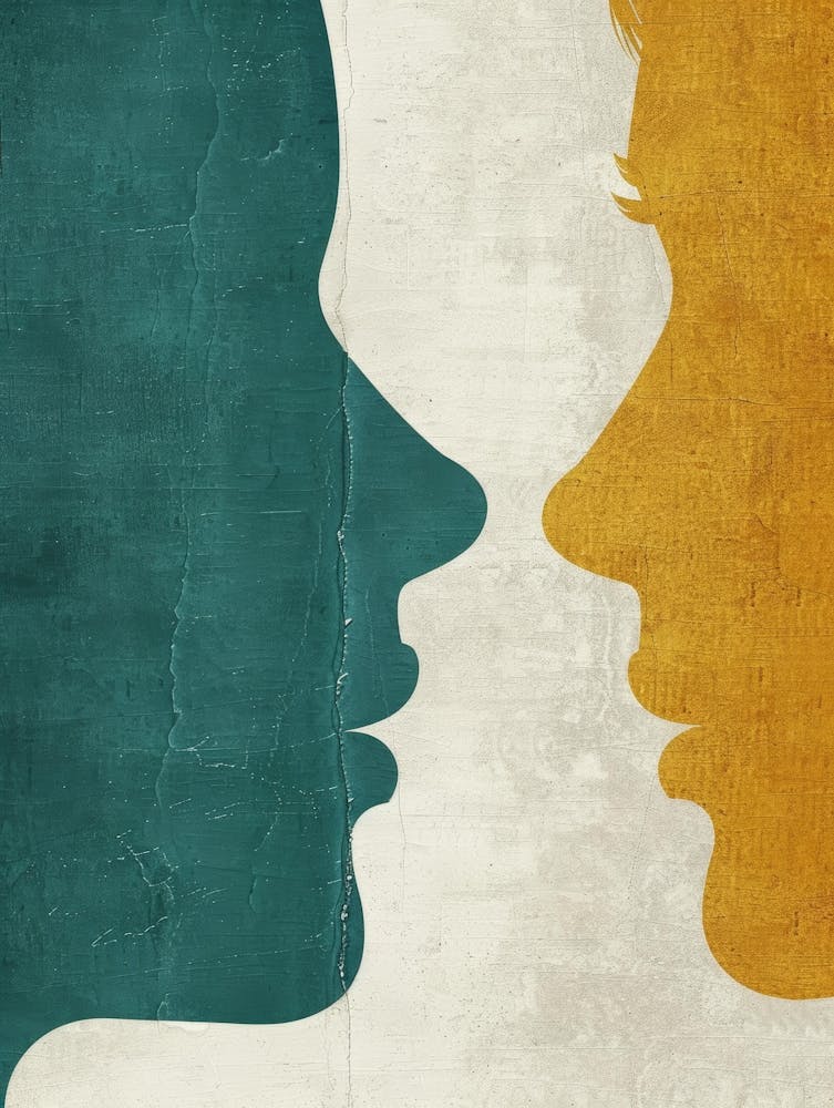 Portrait Of A Woman And A Man