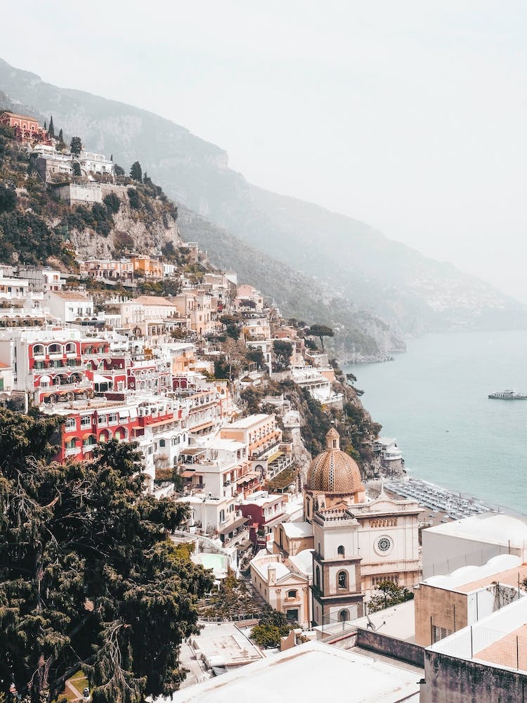 View of Positano, Italy