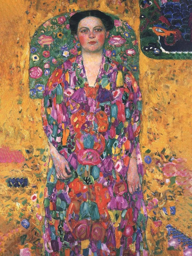 Portrait Of Eugenia Primavesi, Gustav Klimt