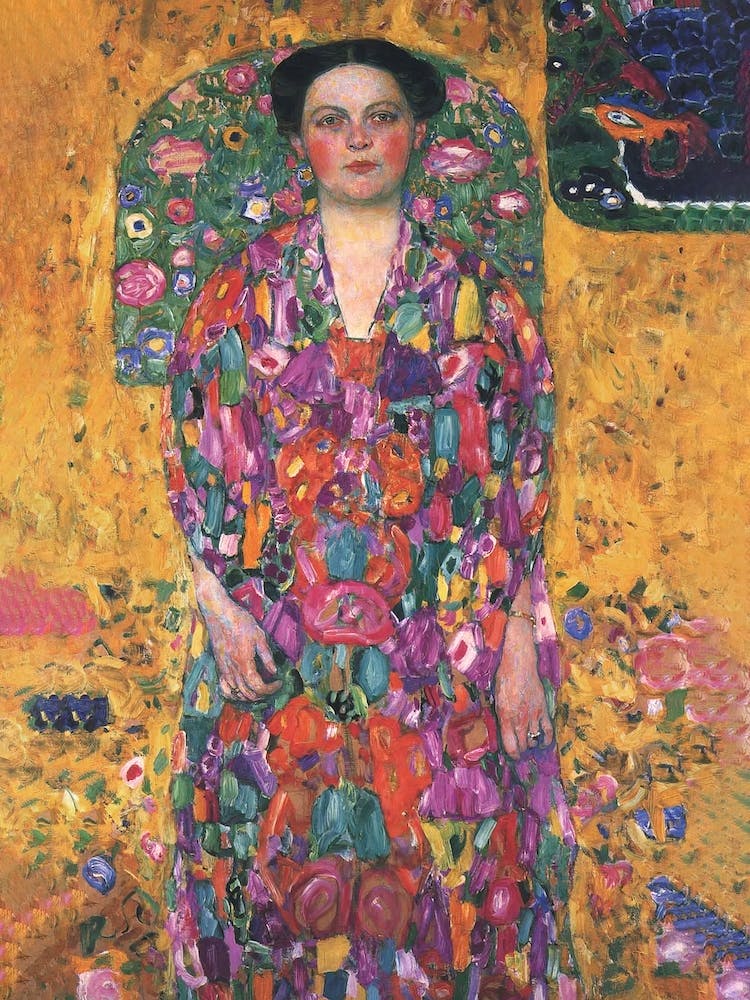 Portrait Of Eugenia Primavesi, Gustav Klimt