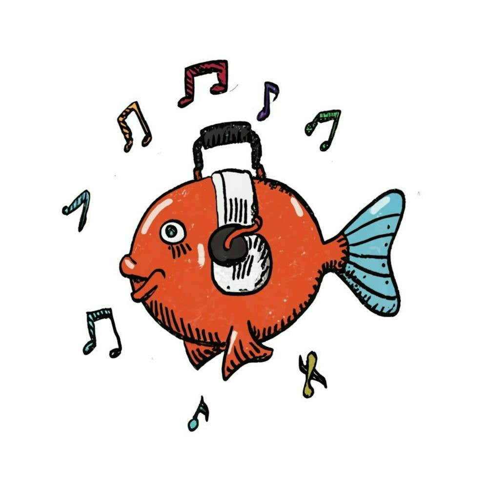 Fish With Music Notes 1