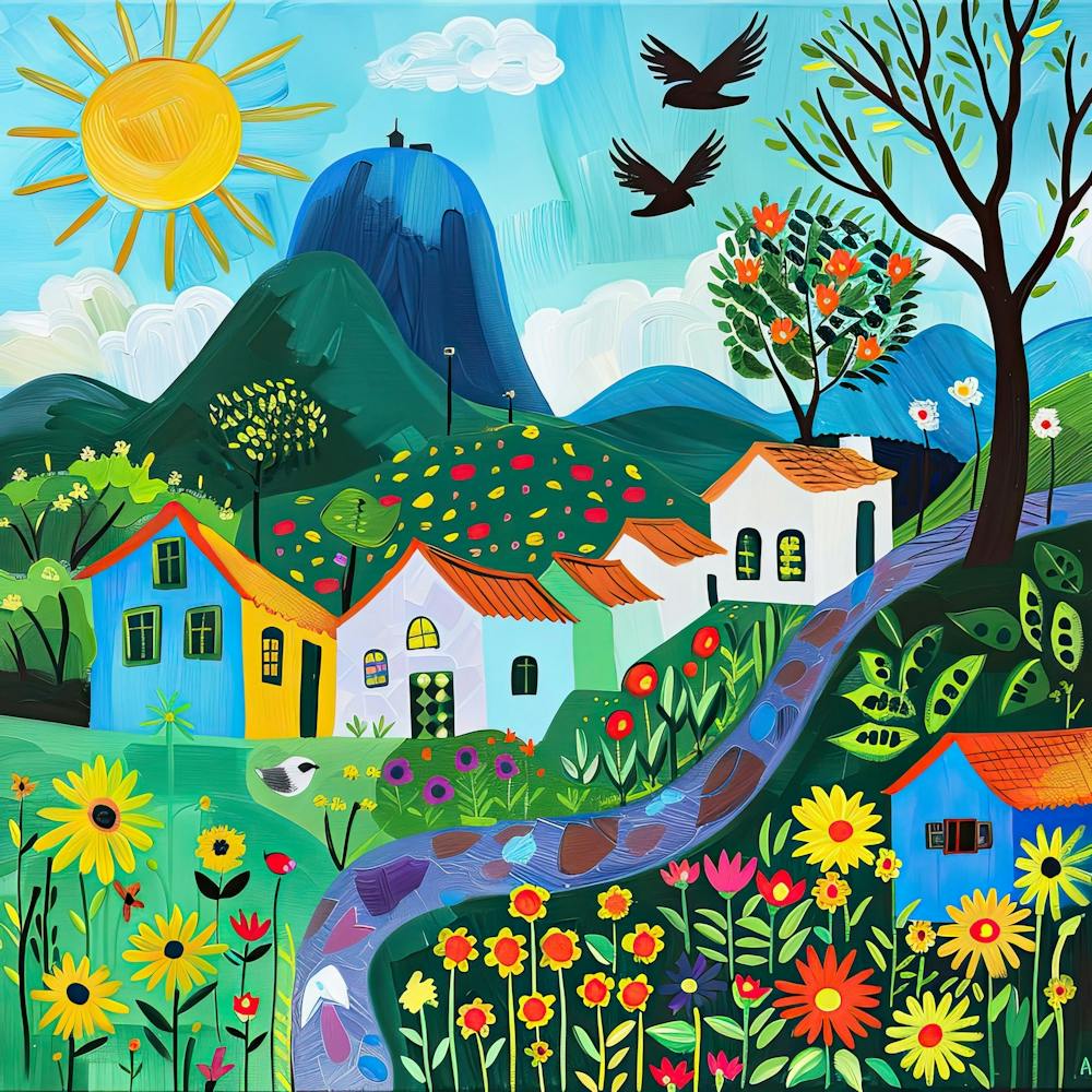 Kids Travel Illustration Rio 4