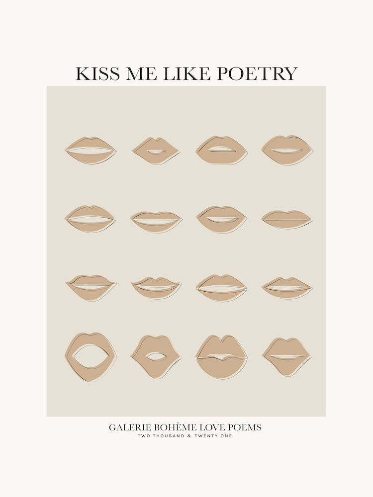Kiss Me Like Poetry