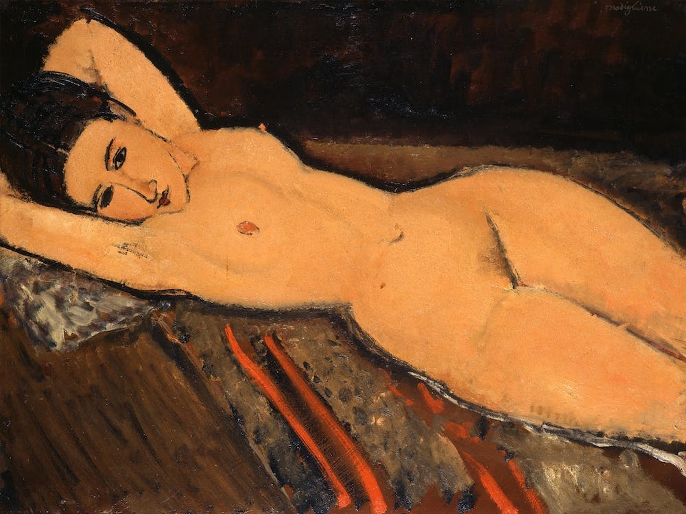 Reclining Nude, Amedeo Modigliani