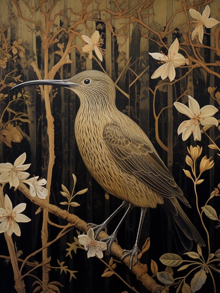 Dark And Moody Botanical Kiwi 1