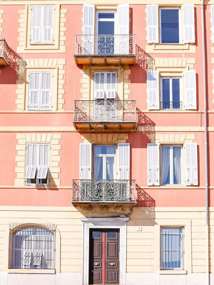 Orange Yellow Shutters