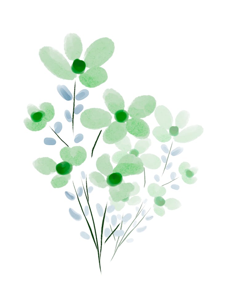 Green Flowers