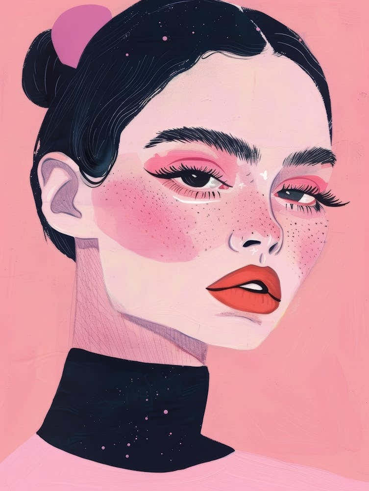 Illustration Of A Girl 3