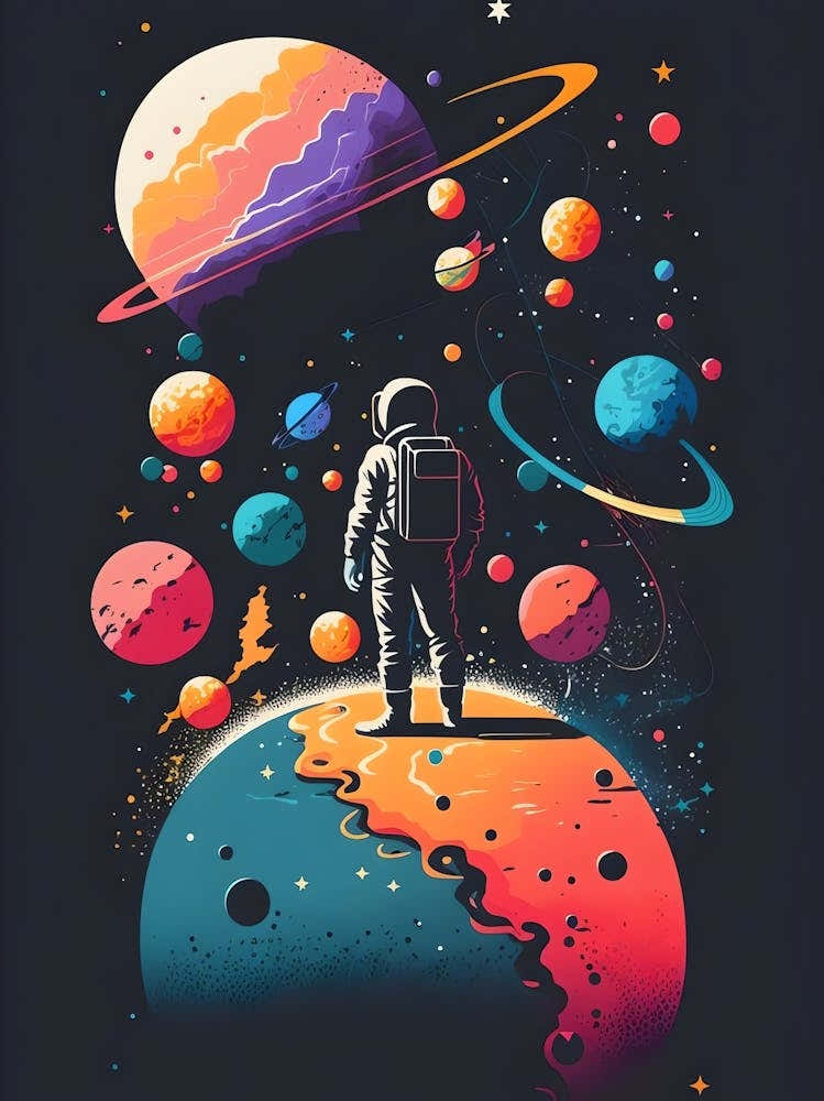 Astronaut In Space