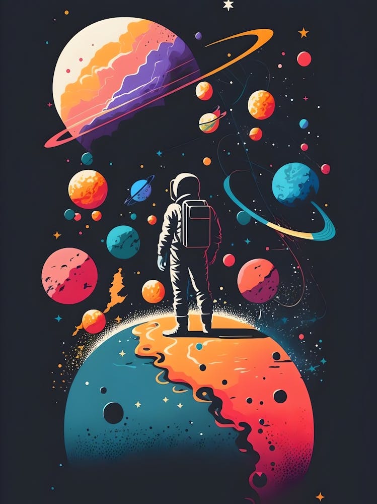 Astronaut In Space