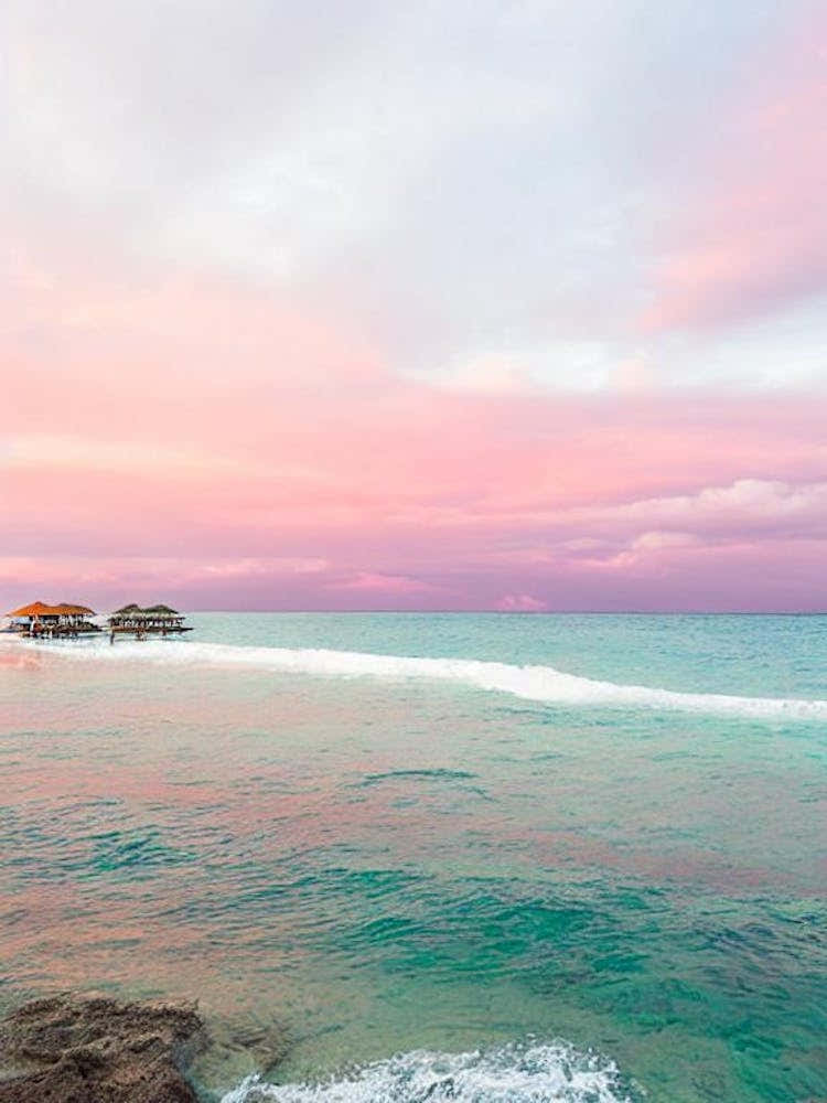 Turtle Beach, Panglao Island, Philippines Pink Photography