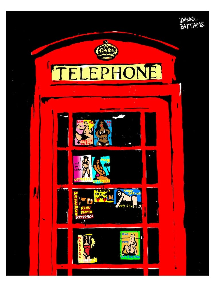 Real Red Telephone Box