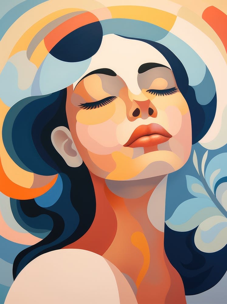 Abstract Of A Woman 25