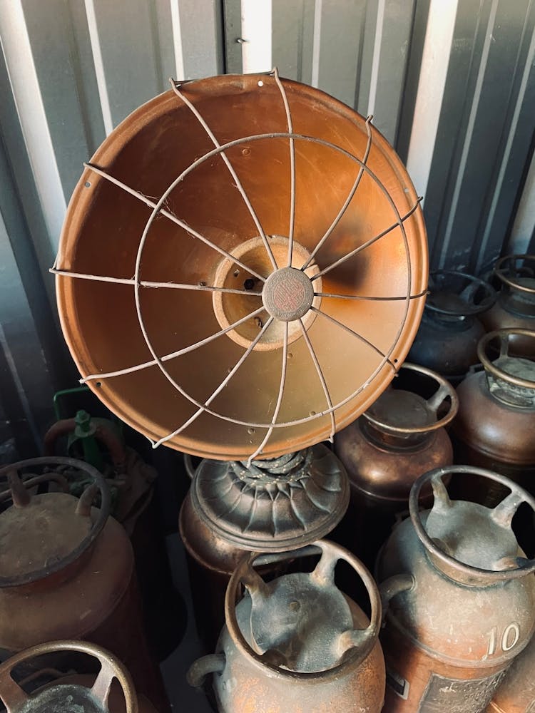 Copper Heat Lamp