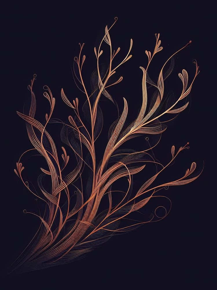 Abstract Floral Design