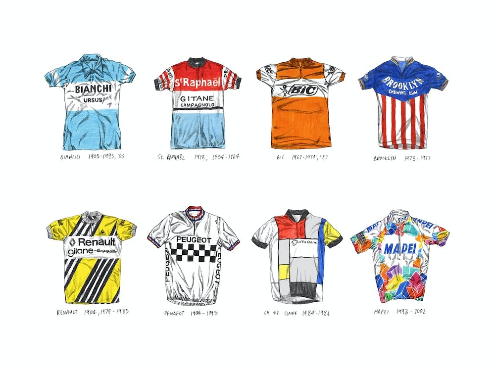 France and Italy Cycling Jerseys