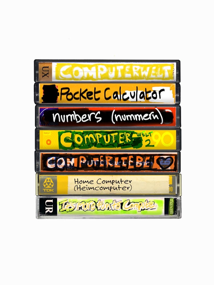 Kraftwerk - Computer World - Cassette Print