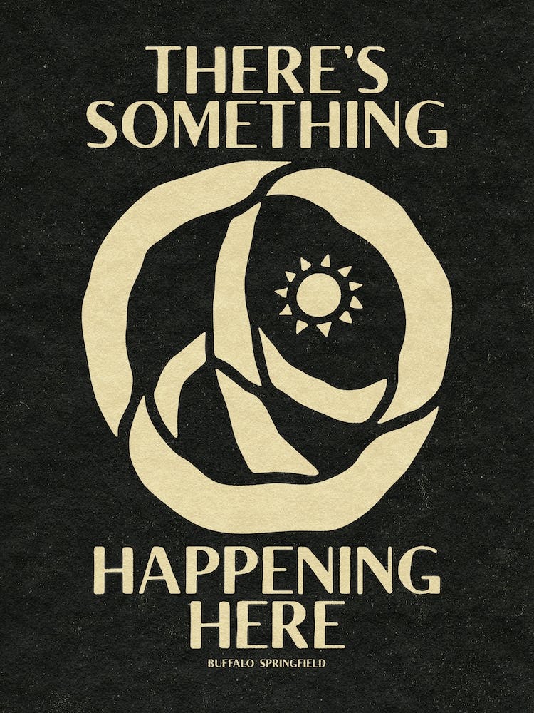Theres Something Happening Here Art Print by Andrew McGranahan Fy!