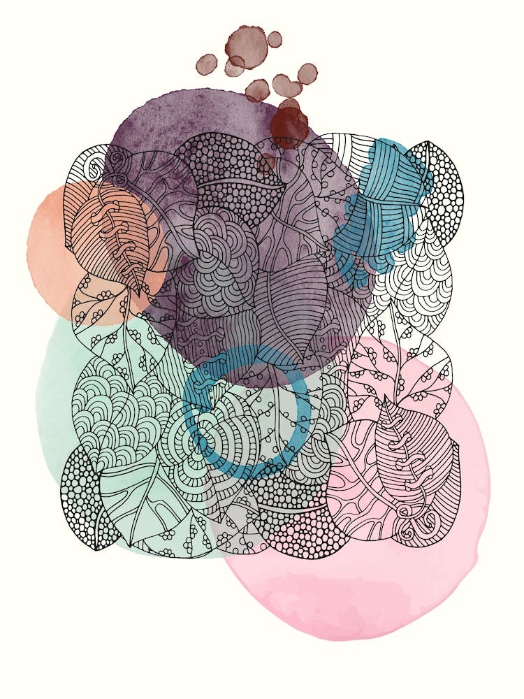 Abstract Watercolor Painting 17