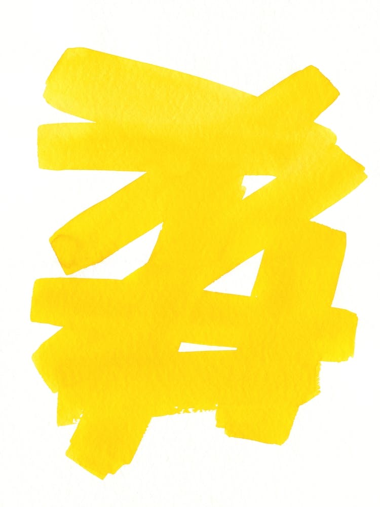 Superwatercolor Yellow