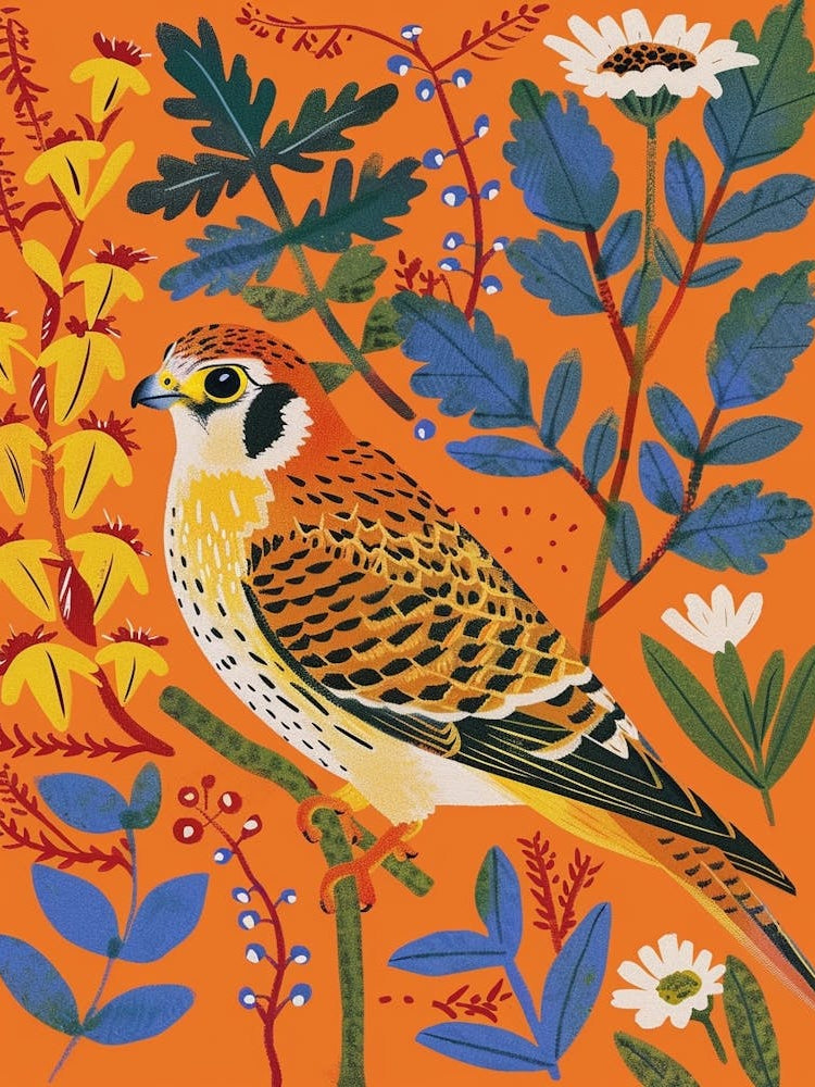 Spring Birds American Kestrel 1