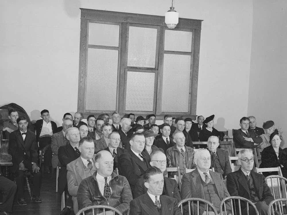 Untitled Photo, Possibly Related To Members Of The Loomis Fruit Association Cooperative At Their Fortieth
