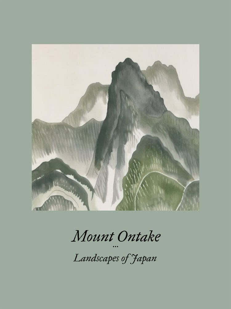 Landscapes Of Japan Mount Ontake 103