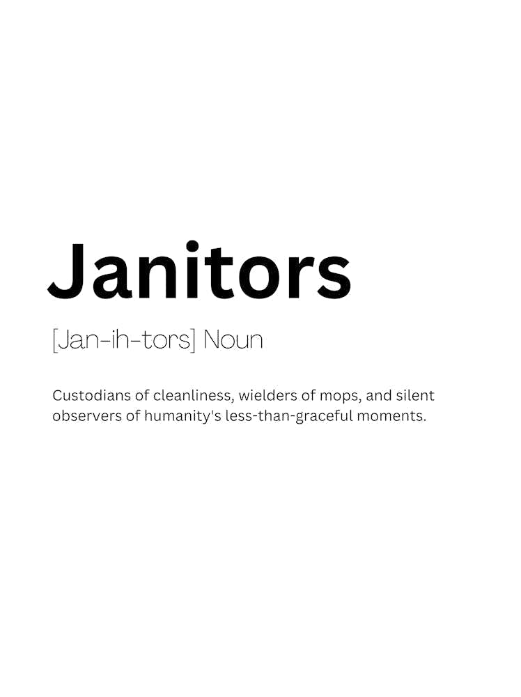 Janitors Definition Meaning