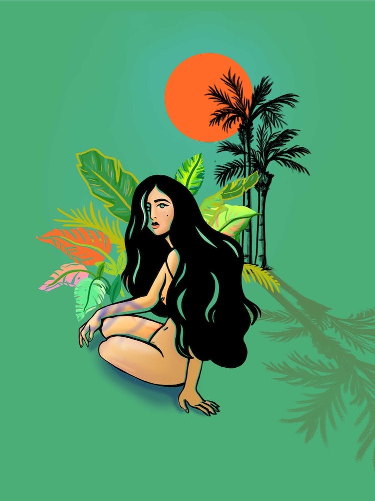Tropical Paradise Nude
