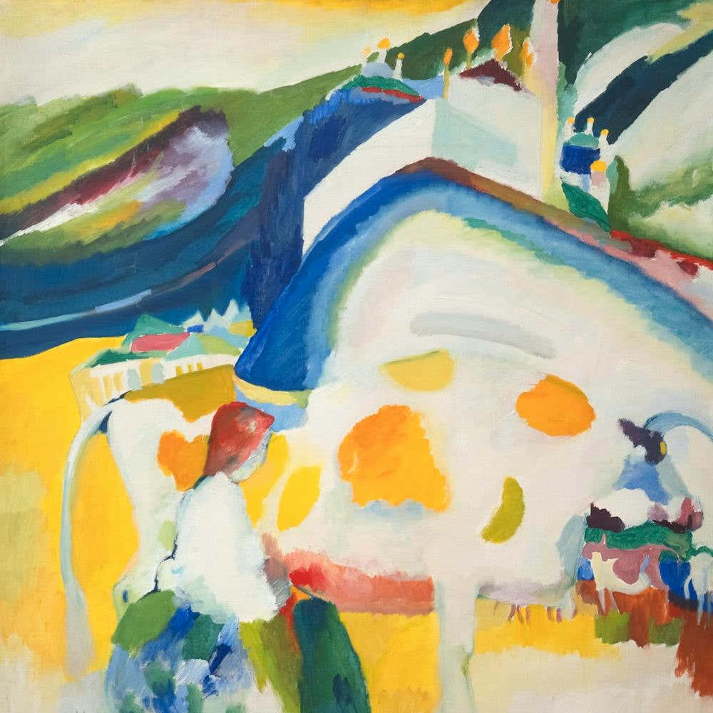 233 Wassily Kandinsky The Cow
