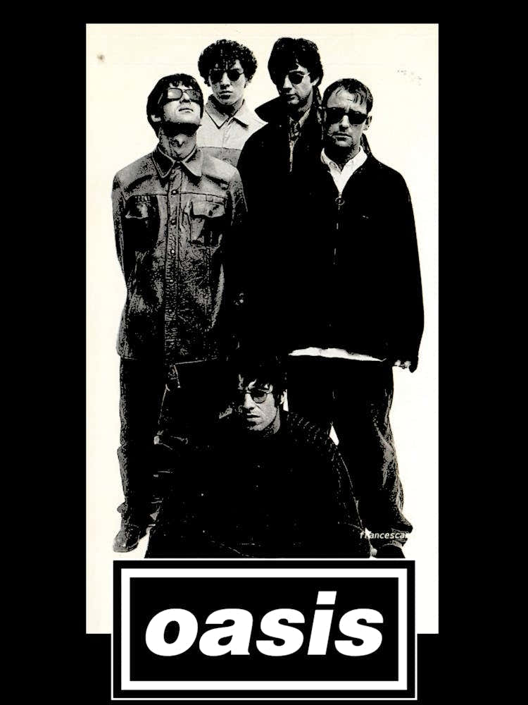 oasis britpop music band 1