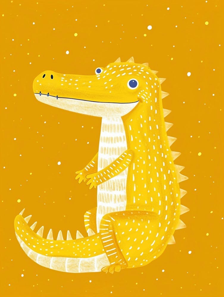 Yellow Crocodile 1